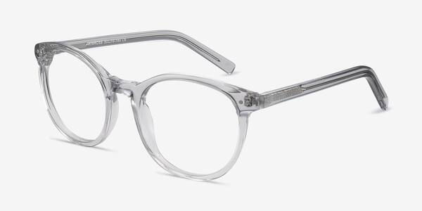 Gray Clear Primrose -  Acetate Eyeglasses