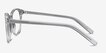 Primrose Gray Clear AcetateEyeglass Frames from EyeBuyDirect, Side View