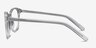 Primrose Gray Clear AcetateEyeglass Frames from EyeBuyDirect, Side View