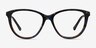 Lancet Blue Floral AcetateEyeglass Frames from EyeBuyDirect, Front View
