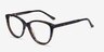 Lancet Blue Floral AcetateEyeglass Frames from EyeBuyDirect, Angle View