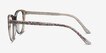 Lancet Clear Floral AcetateEyeglass Frames from EyeBuyDirect, Side View