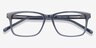 Prologue Blue AcetateEyeglass Frames from EyeBuyDirect, Closed View