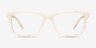 Prologue Cream AcetateEyeglass Frames from EyeBuyDirect, Front View