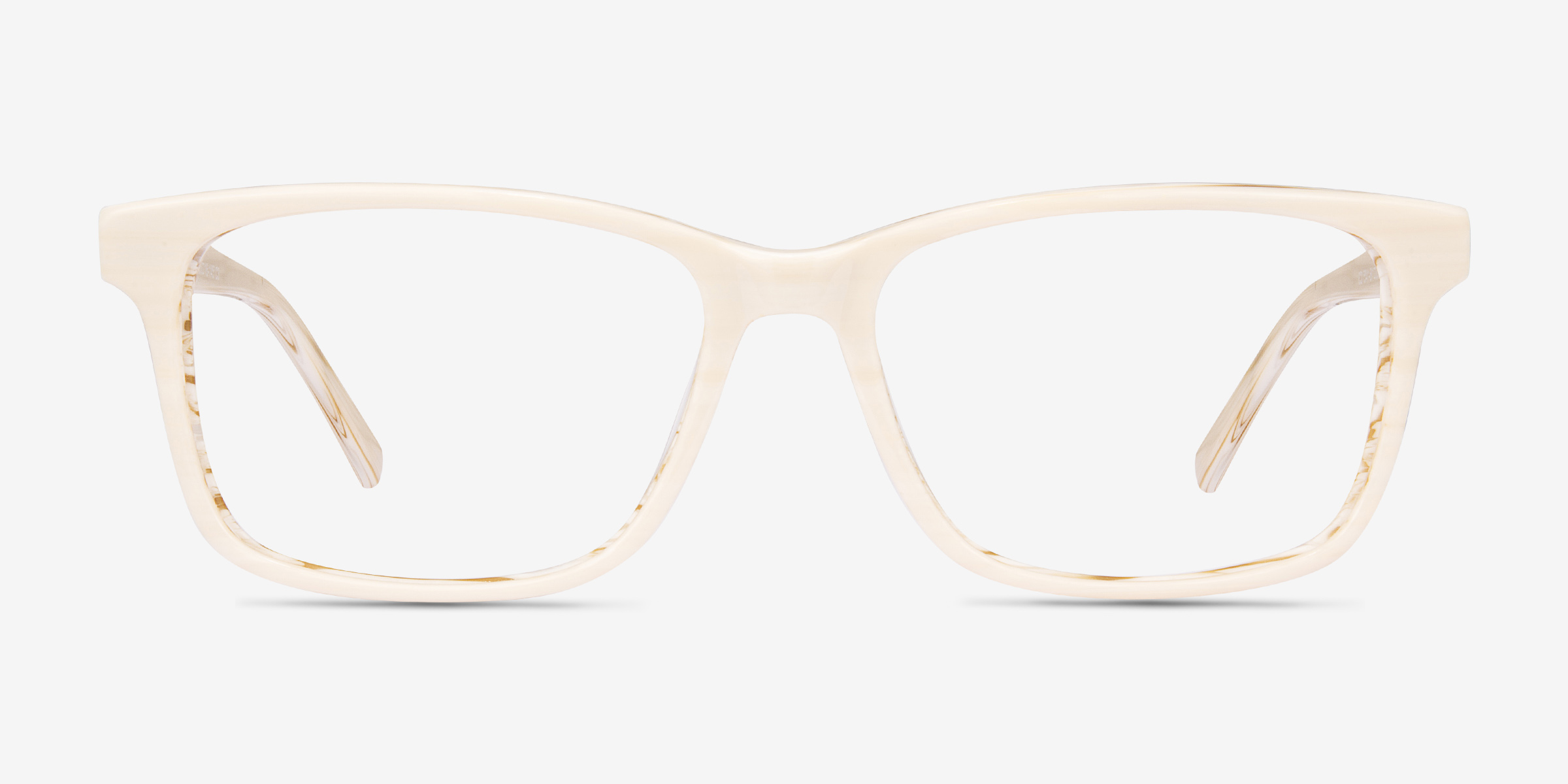 Prologue Rectangle Cream Full Rim Eyeglasses Eyebuydirect