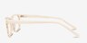 Prologue Cream AcetateEyeglass Frames from EyeBuyDirect, Side View