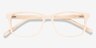 Prologue Cream AcetateEyeglass Frames from EyeBuyDirect, Closed View
