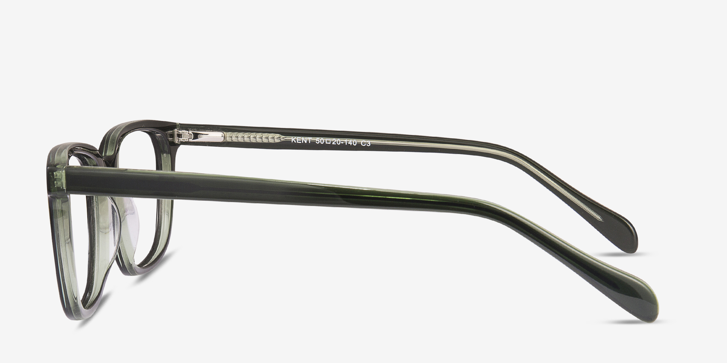 Kent Assertive Glossy Frames in Dark Tones Eyebuydirect