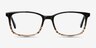 Botanist Gray Brown AcétateMontures de lunettes de vue d'EyeBuyDirect, Vue de Face