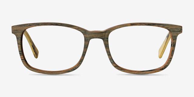 Botanist Brown AcetateEyeglass Frames from EyeBuyDirect, Front View