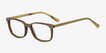 Botanist Brown AcetateEyeglass Frames from EyeBuyDirect, Angle View