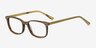 Botanist Brown AcetateEyeglass Frames from EyeBuyDirect, Angle View