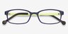 Gizmo Navy PlasticEyeglass Frames from EyeBuyDirect, Closed View