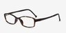 Glitch Tortoise PlasticEyeglass Frames from EyeBuyDirect, Angle View