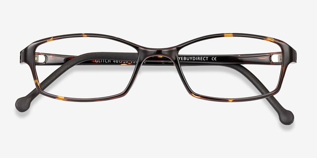 Glitch Tortoise PlasticEyeglass Frames from EyeBuyDirect, Closed View