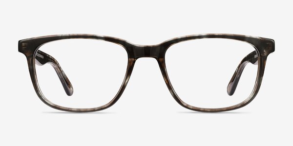 Bristol Gray Floral Acetate Eyeglass Frames