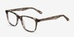 Bristol Gray Floral AcetateEyeglass Frames from EyeBuyDirect, Angle View