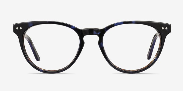 Notting Hill Blue Floral Acetate Eyeglass Frames