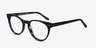 Notting Hill Blue Floral AcetateEyeglass Frames from EyeBuyDirect, Angle View