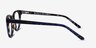 Notting Hill Blue Floral AcetateEyeglass Frames from EyeBuyDirect, Side View