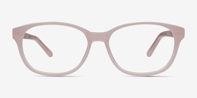 Lyle Pink AcetateEyeglass Frames from EyeBuyDirect, Front View