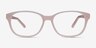 Lyle Pink AcetateEyeglass Frames from EyeBuyDirect, Front View