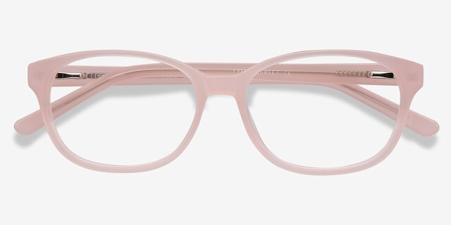 Lyle Pink AcetateEyeglass Frames from EyeBuyDirect, Closed View