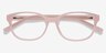 Lyle Pink AcetateEyeglass Frames from EyeBuyDirect, Closed View