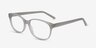 Lyle Gray AcetateEyeglass Frames from EyeBuyDirect, Angle View