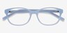 Lyle Blue AcetateEyeglass Frames from EyeBuyDirect, Closed View