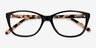 Masque Black AcetateEyeglass Frames from EyeBuyDirect, Closed View