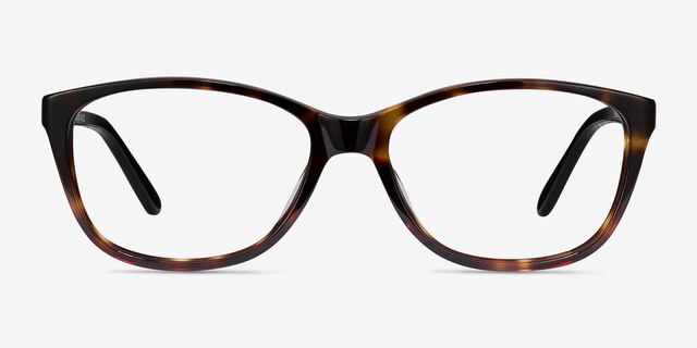 Masque Écailles AcétateMontures de lunettes de vue d'EyeBuyDirect, Vue de Face