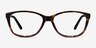 Masque Écailles AcétateMontures de lunettes de vue d'EyeBuyDirect, Vue de Face