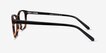Masque Tortoise AcetateEyeglass Frames from EyeBuyDirect, Side View
