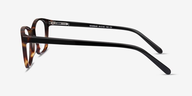 Masque Écailles AcétateMontures de lunettes de vue d'EyeBuyDirect, Vue de Côté