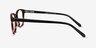 Masque Écailles AcétateMontures de lunettes de vue d'EyeBuyDirect, Vue de Côté