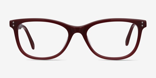 Prodigy Burgundy Acétate Montures de lunettes de vue