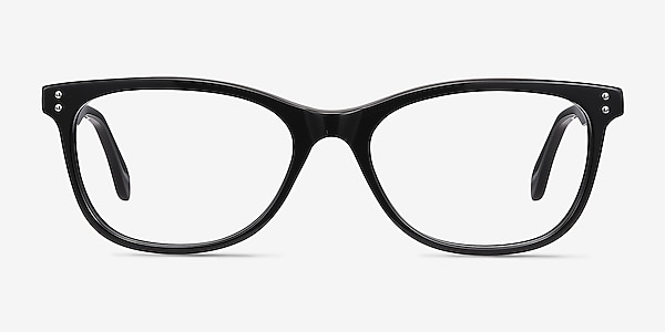 Prodigy Noir Acétate Montures de lunettes de vue