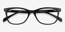 Prodigy Black AcetateEyeglass Frames from EyeBuyDirect, Closed View
