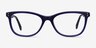 Prodigy Blue AcetateEyeglass Frames from EyeBuyDirect, Front View