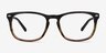 Costello Brown Striped AcetateEyeglass Frames from EyeBuyDirect, Front View