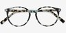 Blink Green Tortoise AcetateEyeglass Frames from EyeBuyDirect, Closed View