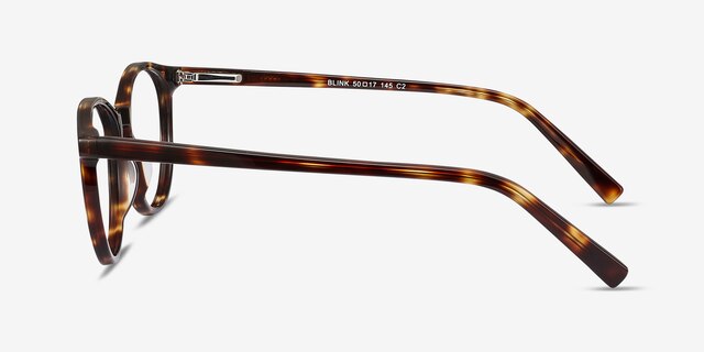 Blink Tortoise AcetateEyeglass Frames from EyeBuyDirect, Side View