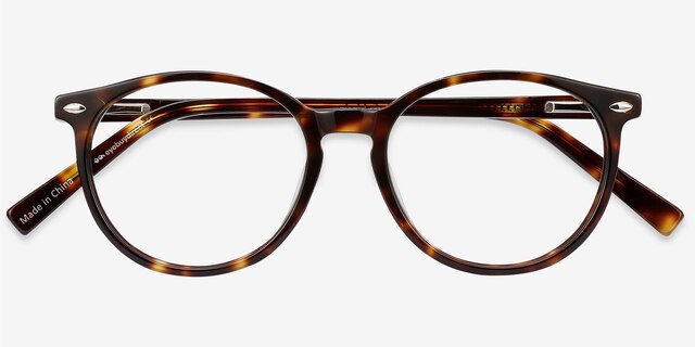 Blink Tortoise AcetateEyeglass Frames from EyeBuyDirect, Closed View
