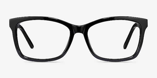 Mode Black Acetate Eyeglass Frames