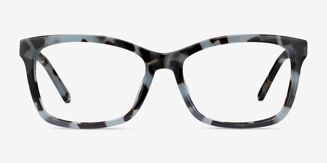 Mode Green Tortoise AcetateEyeglass Frames from EyeBuyDirect, Front View