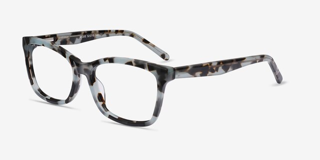 Mode Green Tortoise AcetateEyeglass Frames from EyeBuyDirect, Angle View