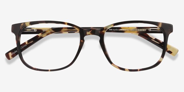 Emblem Écailles AcétateMontures de lunettes de vue d'EyeBuyDirect, Vue Rapprochée