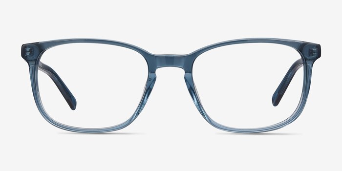 Emblem Bleu Acétate Montures de lunettes de vue d'EyeBuyDirect