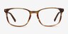 Emblem Brown AcetateEyeglass Frames from EyeBuyDirect, Front View